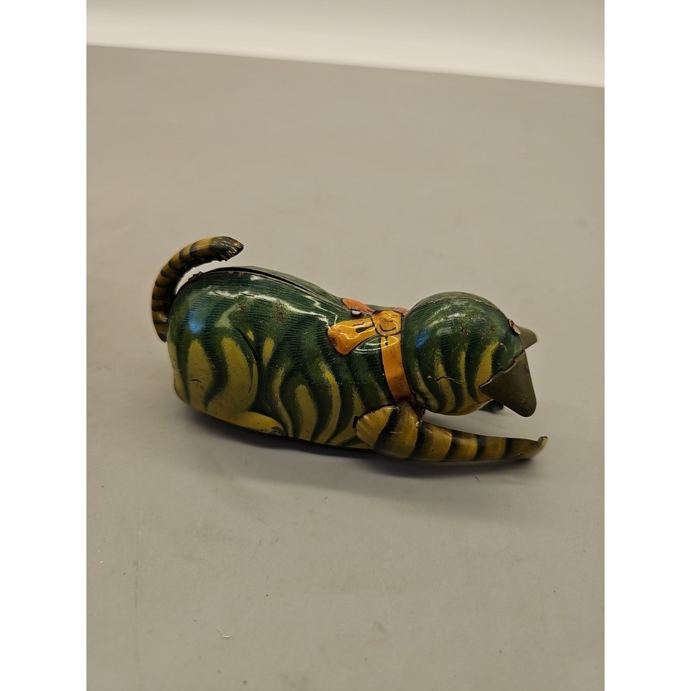 Japanese Tin Toy Cat - Picture 3 of 6